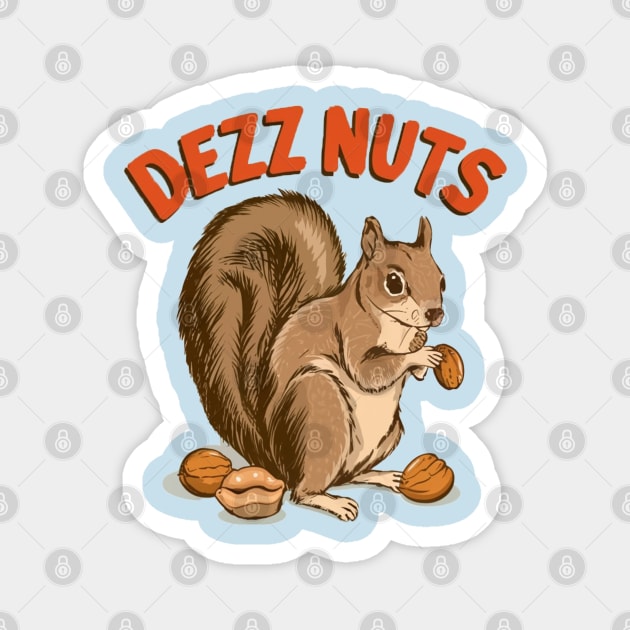 Protect Deez Nutz Magnet by Aldrvnd