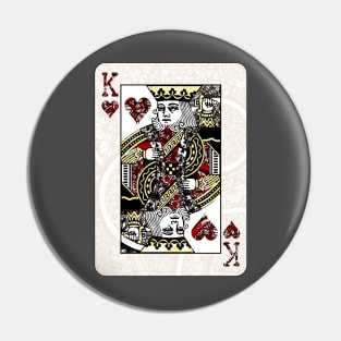 King of hearts Pin