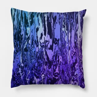 Purple Ombre Marble Tie Dye Pillow