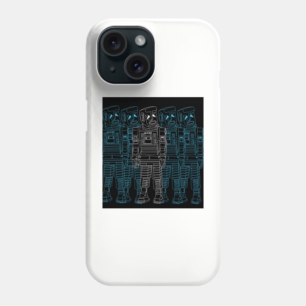 MARVIN - Marvin The Paranoid Android Phone Case by Stupiditee