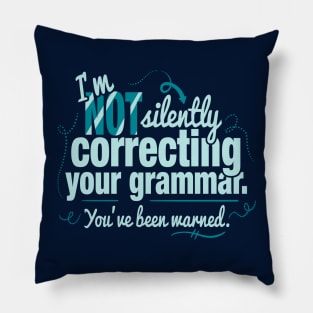 Silently Correcting Your Grammar Pillow