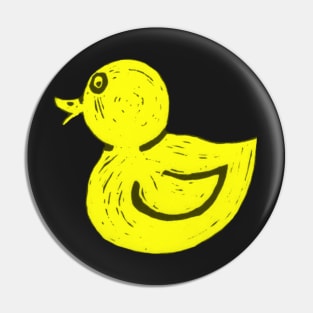 Yellow Rubber Duck, Duckie! Pin