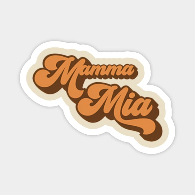 Mamma mia country Magnet by Karburator By Studio