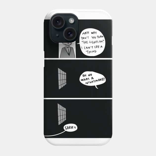 matt is too sassy for his own good Phone Case by caecia