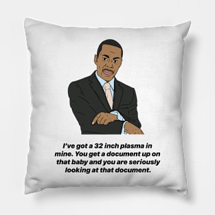 ALAN JOHNSON | 32 INCH PLASMA Pillow