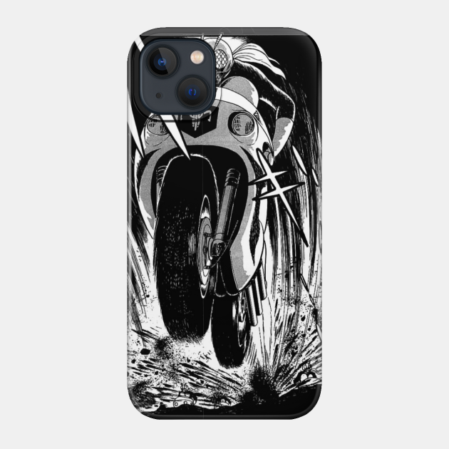 Kamen Rider Ishinomori Art - Kamen Rider - Phone Case