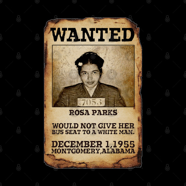 ROSA PARKS WANTED - BLACK HISTORY - Black History Month - Phone Case