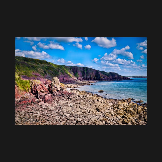 Stackpole Quay Coastline - Rock Formations - Coastal Scenery by Harmony-Mind