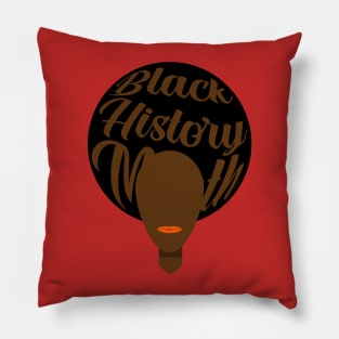 BLACK HISTORY MONTH WOMAN Pillow