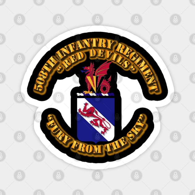 COA - 508th Infantry Regiment Magnet by twix123844