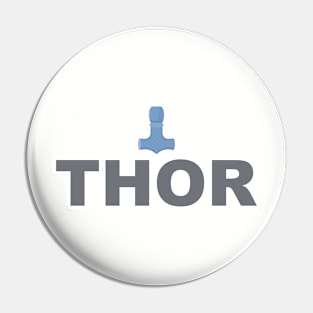 Thor Mjolnir Norse Mythology Hammer Viking Nordic Pin