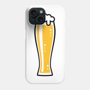 Wheat Beer Glass (Weiss Beer / Beer Drinker / 2C) Phone Case