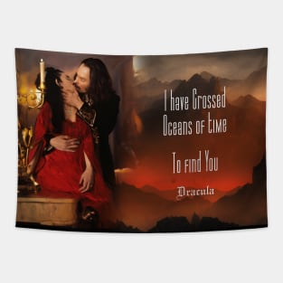 Oceans of Time - Dracula Quote Tapestry