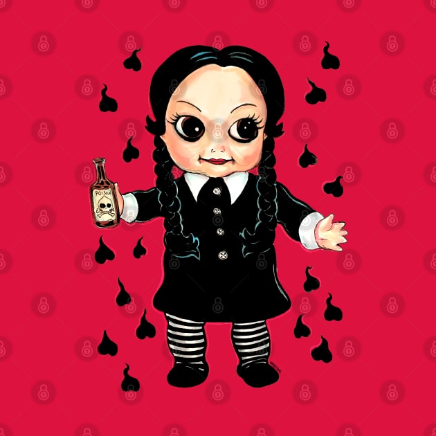 Goth Kewpie by Robisrael