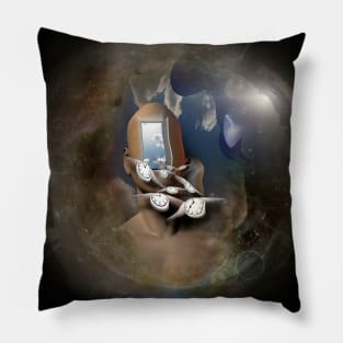 Allegory time Pillow