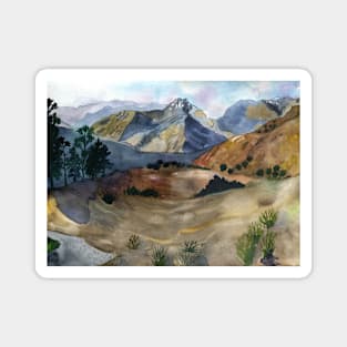 Mountain landscape Magnet