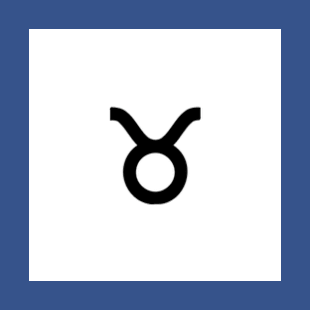 Taurus Symbol Art by Zodiac_fun_17