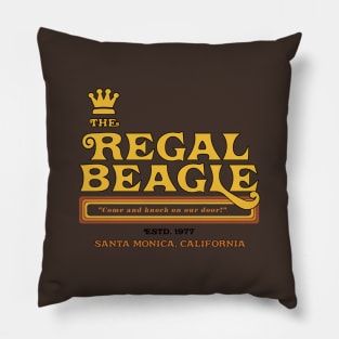 The Regal Beagle Pillow