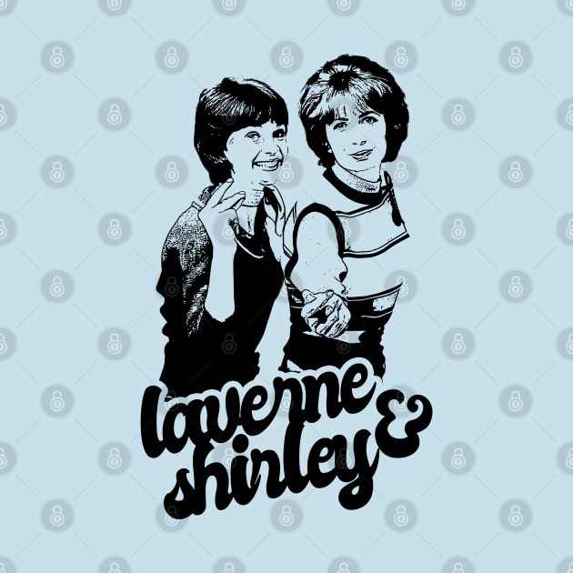 Laverne and Shirley Style Classic by Hand And Finger