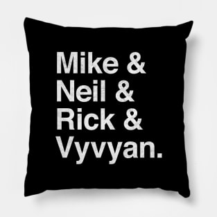 The Young Ones / Vintage Style Fan Art Design Pillow