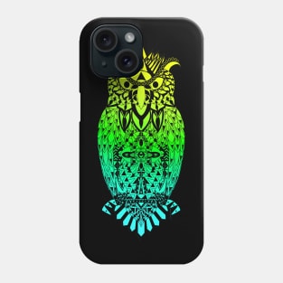 magical owl bird pattern ecopop Phone Case