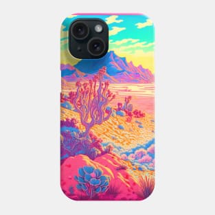 Desert Vaporwave Phone Case