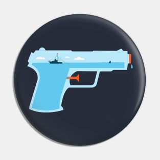 Water Gun Pin