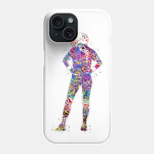 Girl Softball Player Phone Case