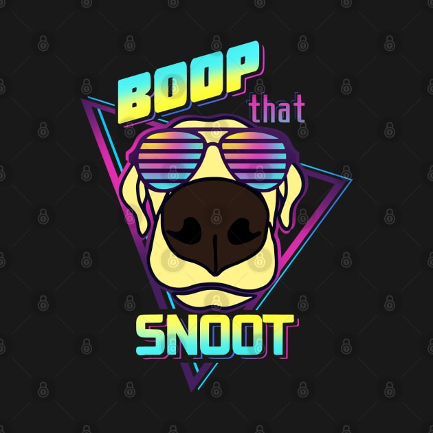 Boop That Snoot Vaporwave by FandomizedRose