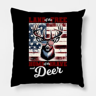 American Deer Pillow