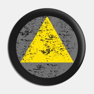 Legion Triangle distressed Pin