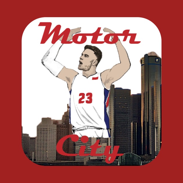 Blake Griffin Motor City Detroit Pistons by lebwarrior