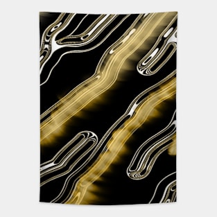 Golden Waves Tapestry