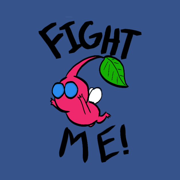 Fight Me! (Winged Pikmin) by risathefabulous