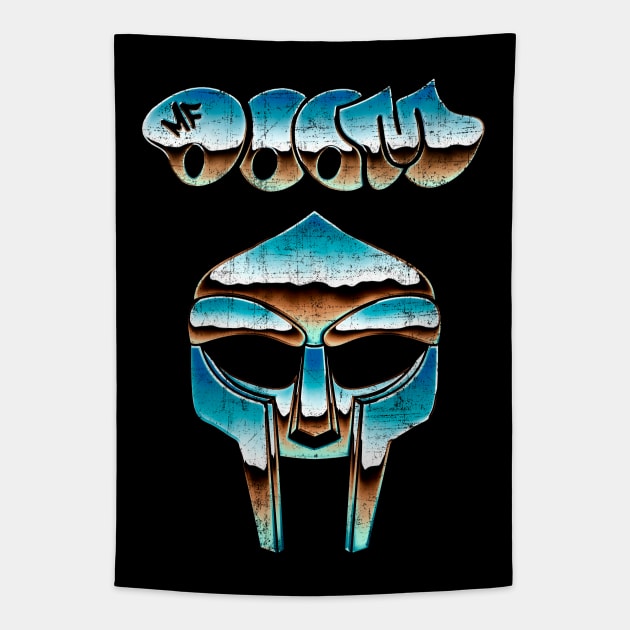 MF doom 80s Tapestry by OniSide