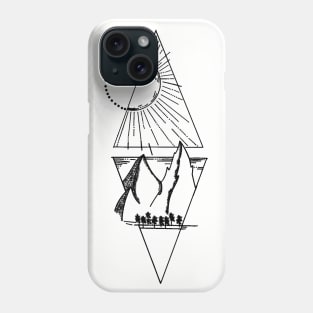 Triangle Mountian Phone Case