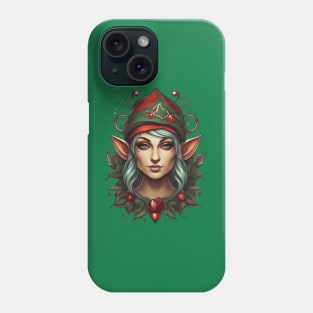 Holiday Elf: Elf Illustration for the Holidays! Phone Case