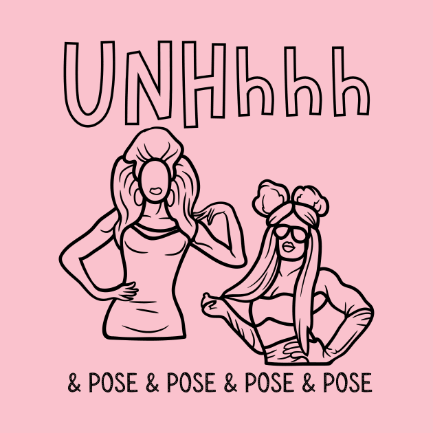 UNHhhh Drag Pose by WearablePSA