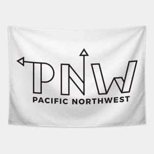 Pacific Northwest Vectors Tapestry