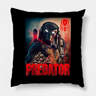 Predator classic hunter t-shirt Pillow