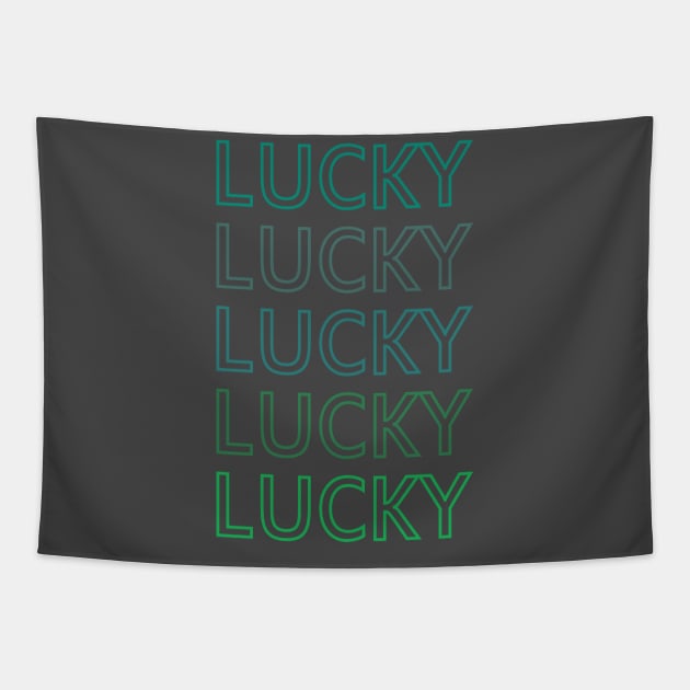 LUCKY Tapestry by FunGraphics