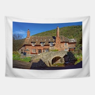 Allerford Packhorse Bridge and Cottage Tapestry