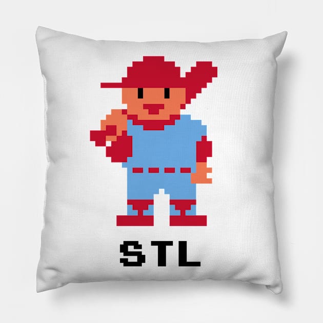 RBI Baseball - St. Louis Pillow by The Pixel League