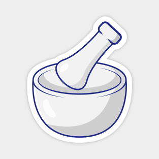 Pestle and Mortar Magnet