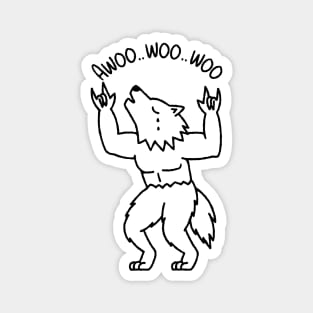 Werewolf Cry Magnet