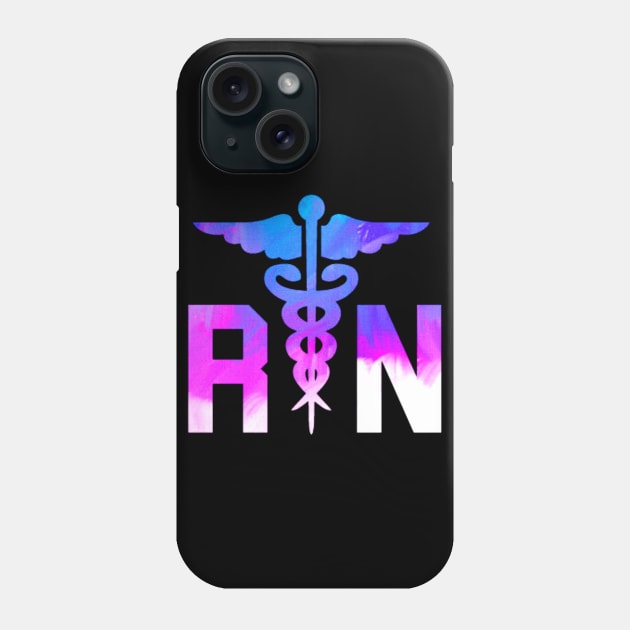 RN Nurse Women's T-Shirt Colorful Graphic Medical Nursing Health Phone Case by badboy