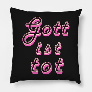 Gott ist tot Pillow