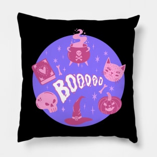 Halloween Icons - Pastel Goth Pillow