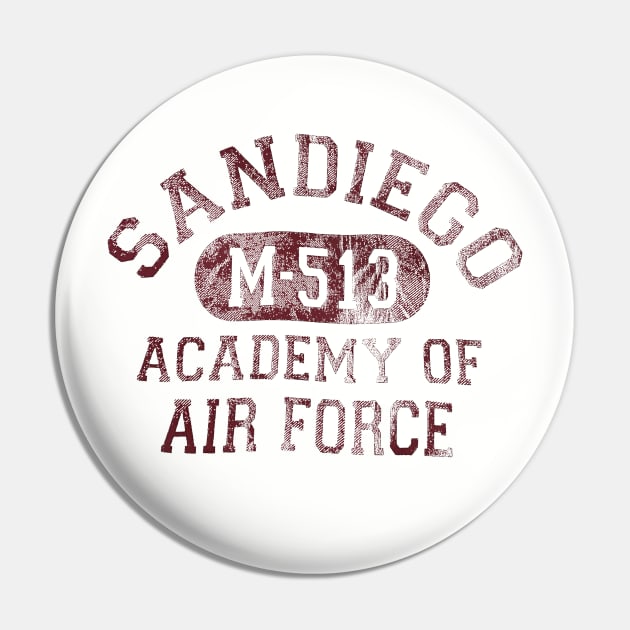 Vintage Sandiego Air Force M-513 Pin by Gpumkins Art