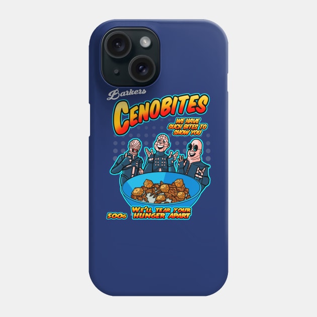 Cenobites cereal Phone Case by Duckfieldsketchbook01